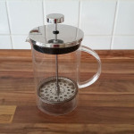 Kaffeepresse von oben