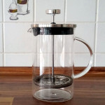 Kaffeepresse Seitenansicht